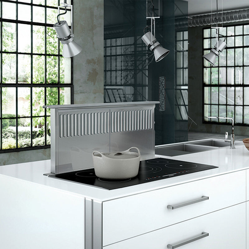 Scirocco Plus 36" Downdraft Range Hood SCIR3614SSNBB