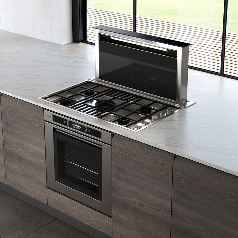 Scirocco Lux 36" Downdraft Range Hood SCLX3615BKNBB