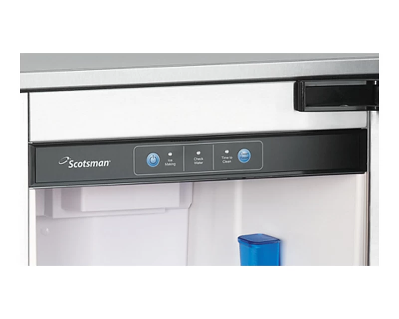 15" Undercounter Automatic "Nugget" Ice Machine with Stainless Cabinet and Stainless Door with Stainless Handle SCN60PA1SS