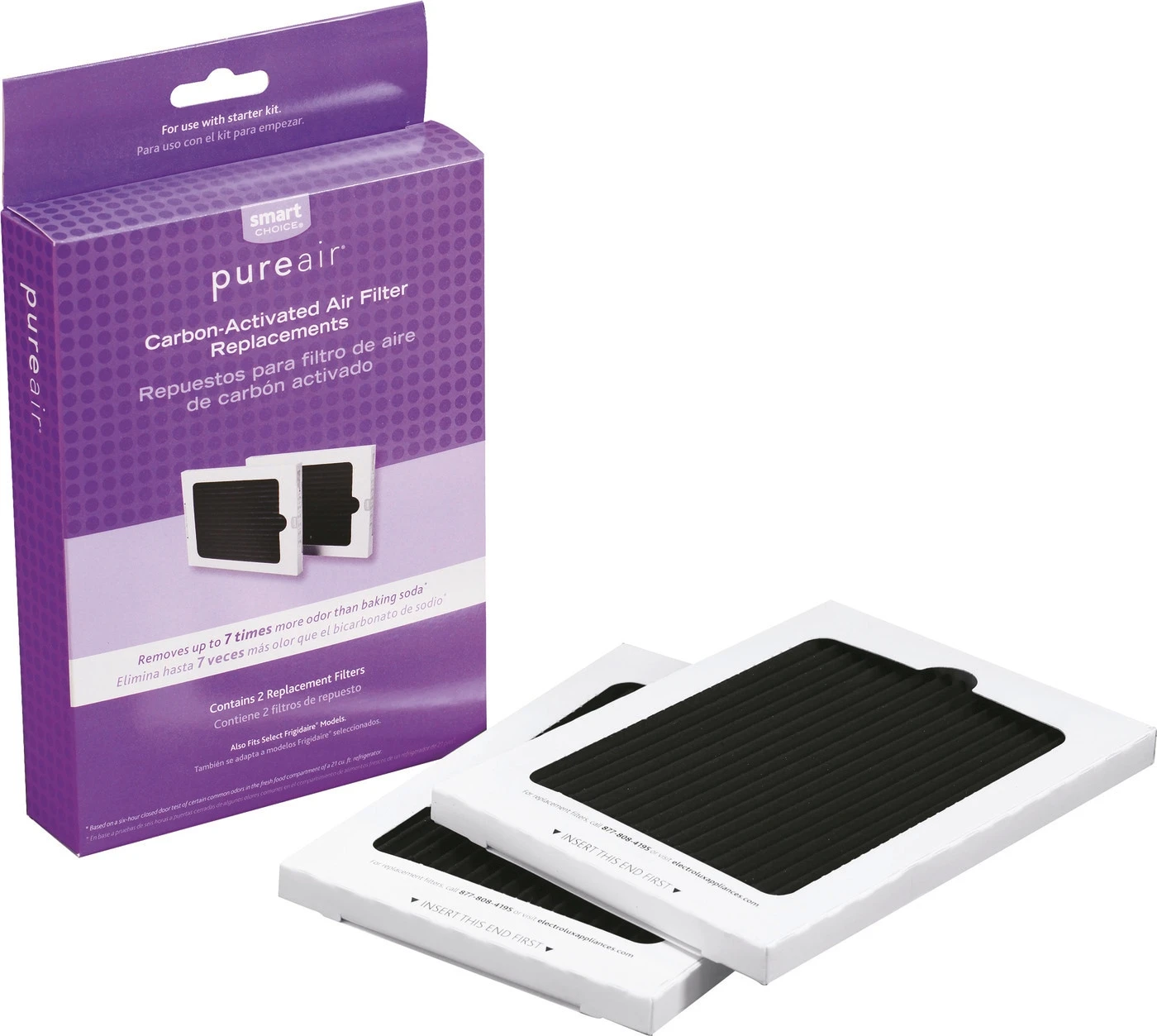 Carbon-Activated Air Filter Refill Kit, 2 Pack SCPUREAIR2PK