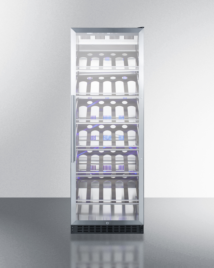 24" Wide Single Zone Commercial Wine Cellar SCR1401CHCSS