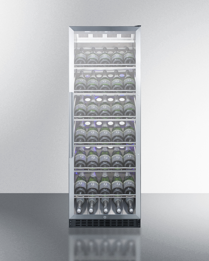 24" Wide Single Zone Commercial Wine Cellar SCR1401CHCSS