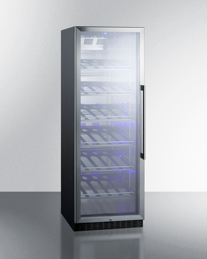 24" Wide Single Zone Commercial Wine Cellar SCR1401LHCH