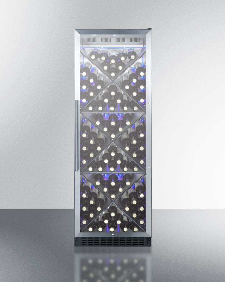 24" Wide Single Zone Commercial Wine Cellar SCR1401XCSS