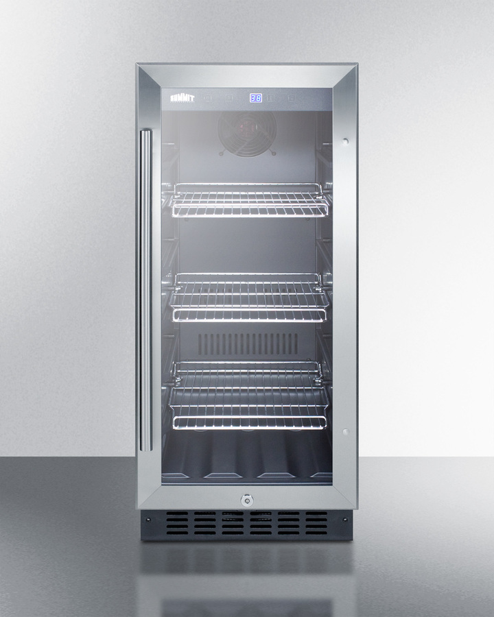 15" Wide Built-In Beverage Center SCR1536BGCSS
