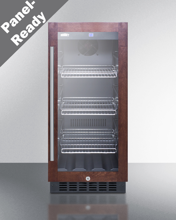 15" Wide Built-In Beverage Center (Panel Not Included) SCR1536BGPNR
