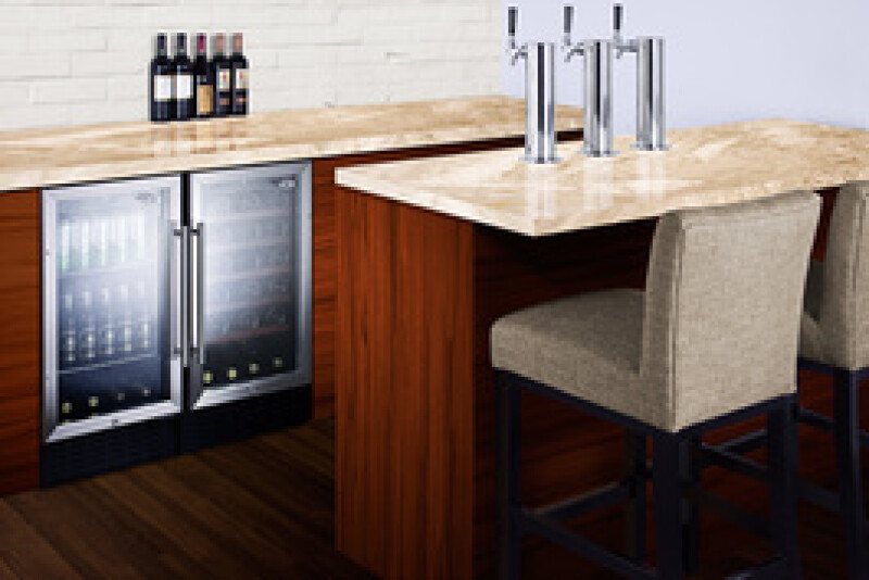 18" Wide Built-In Beverage Center view 6