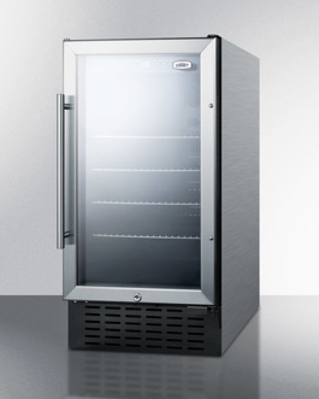 18" Wide Built-In Beverage Center, ADA Compliant SCR1841BCSSADA