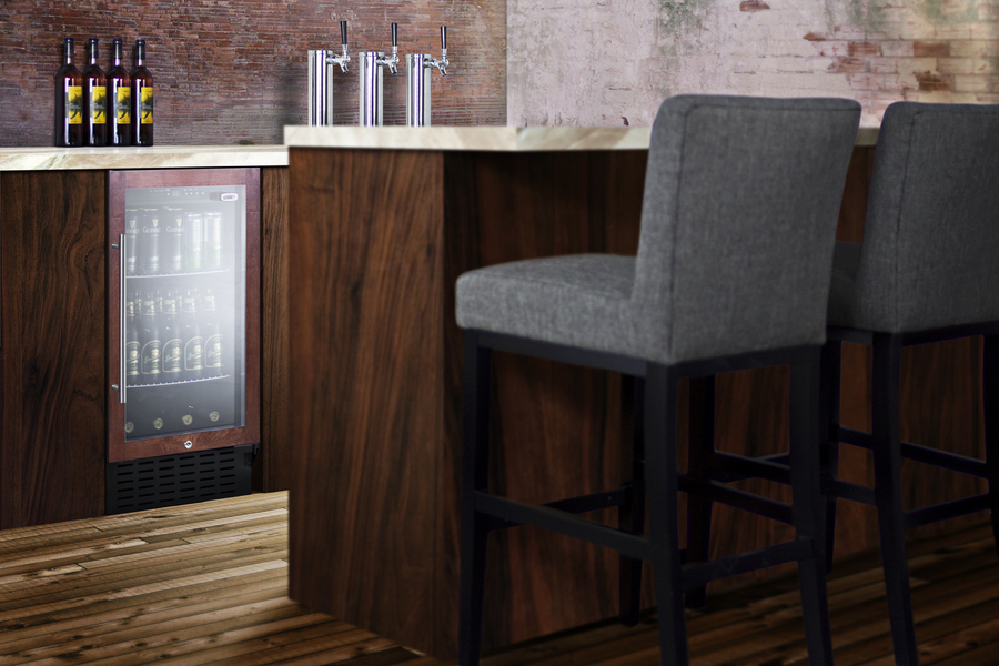 18" Wide Built-In Beverage Center (Panel Not Included) view 6