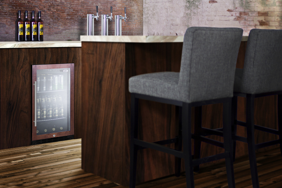 18" Wide Built-In Beverage Center, ADA Compliant (Panel Not Included) SCR1841BPNRADA