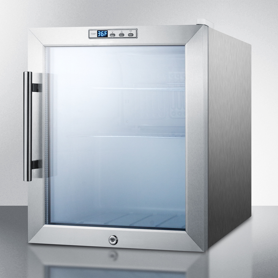 Compact Built-In Beverage Center SCR215LBICSS