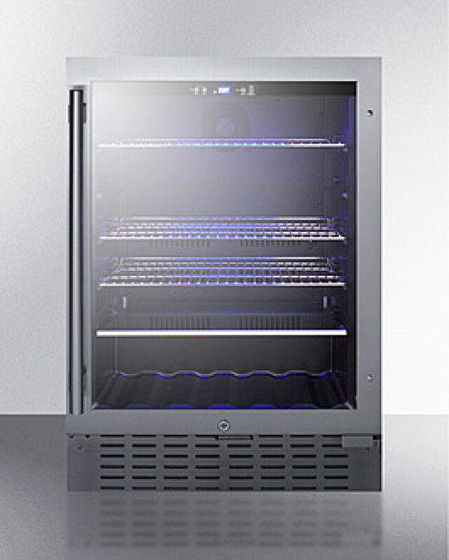 24" Wide Built-In Beverage Cooler SCR2466BCSS