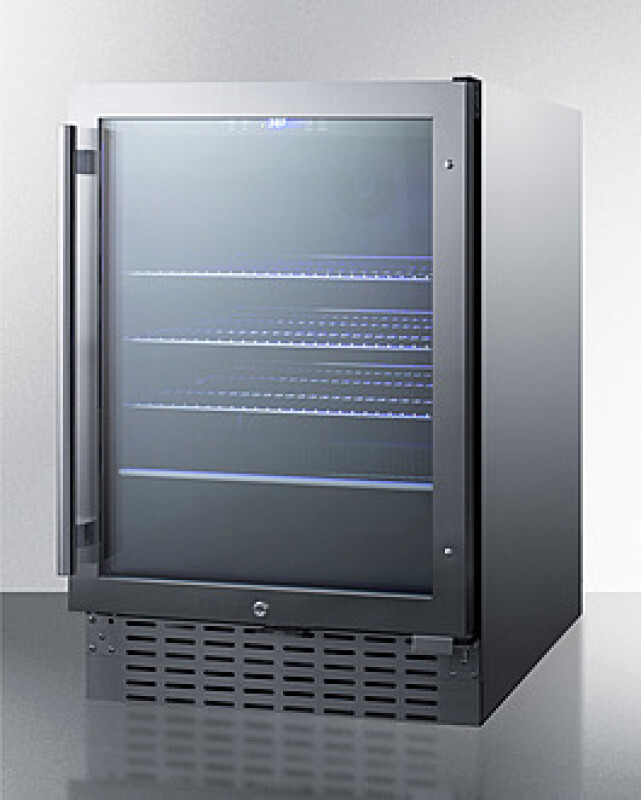24" Wide Built-In Beverage Cooler SCR2466BCSS