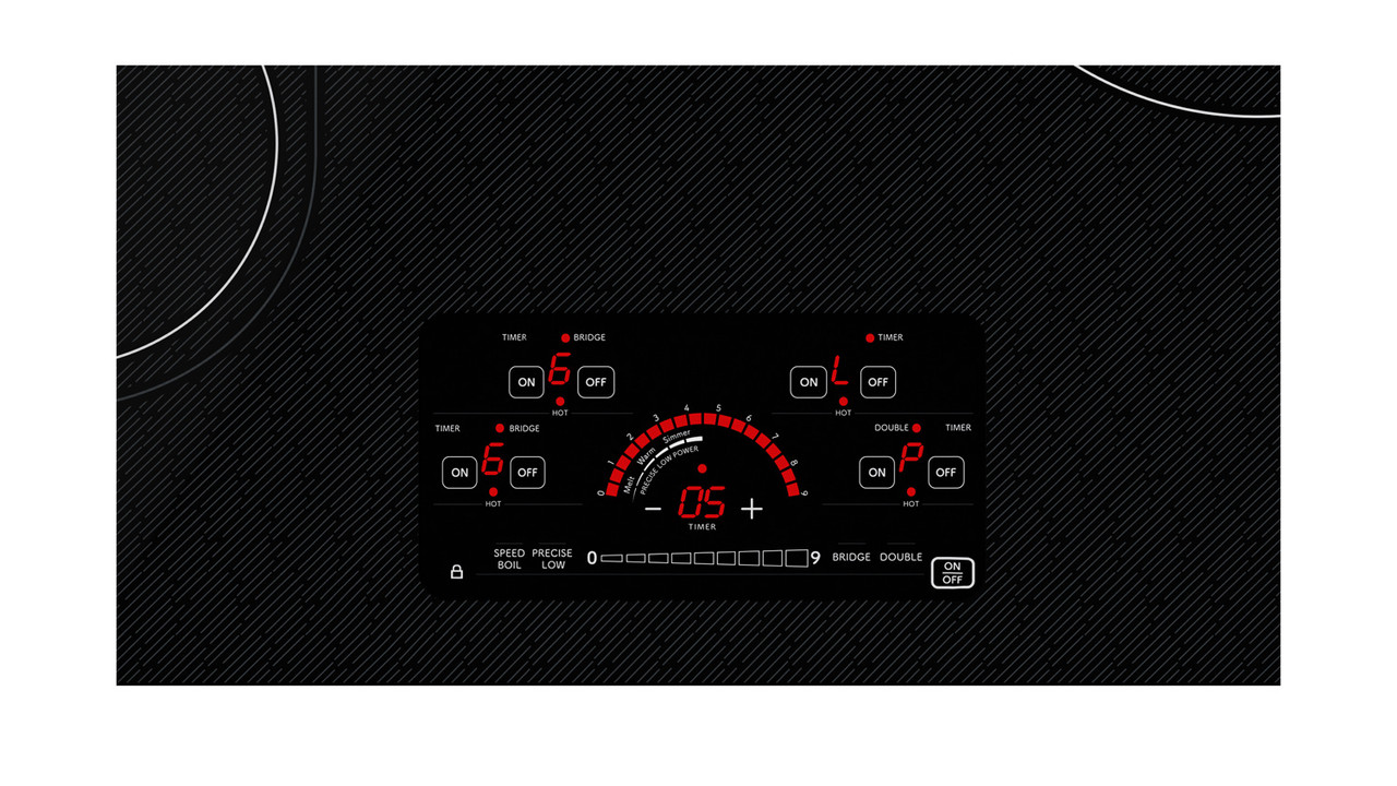 30 In. Drop-in Radiant Cooktop With Side Accessories view 2