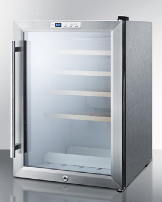 Compact Built-In Wine Cellar SCR312LBICSSWC2