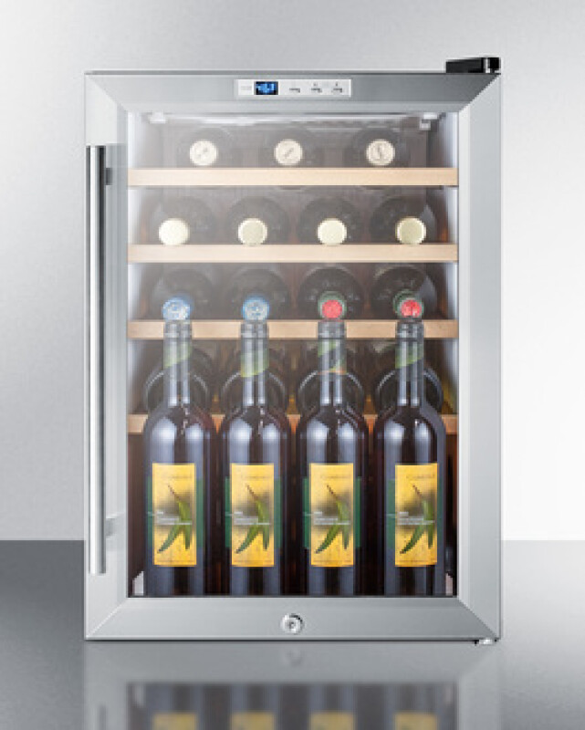 Compact Built-In Wine Cellar SCR312LBICSSWC2