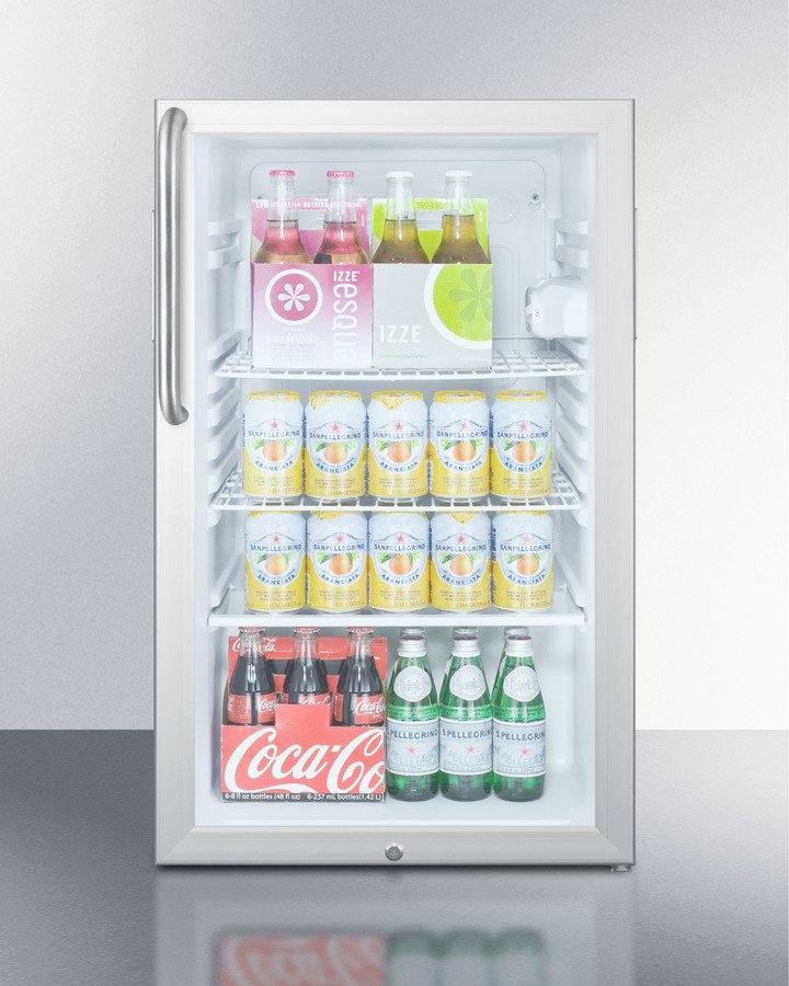 20" Wide Built-In All-Refrigerator, ADA Compliant SCR450L7CSSADA