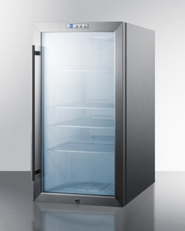 19" Wide Built-In Beverage Center SCR486LBICSS