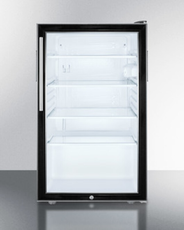 20" Wide All-Refrigerator, ADA Compliant SCR500BL7HVADA