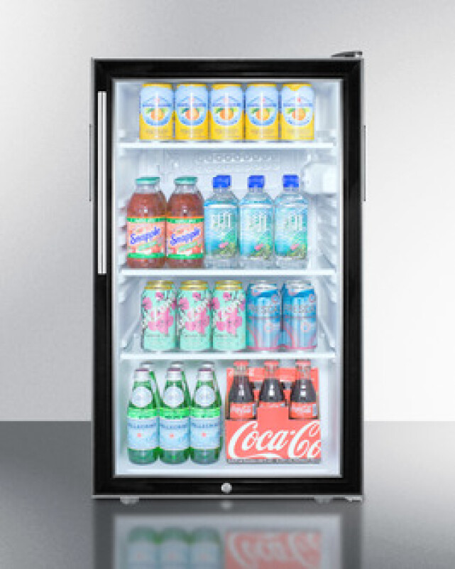 20" Wide All-Refrigerator, ADA Compliant SCR500BL7HVADA