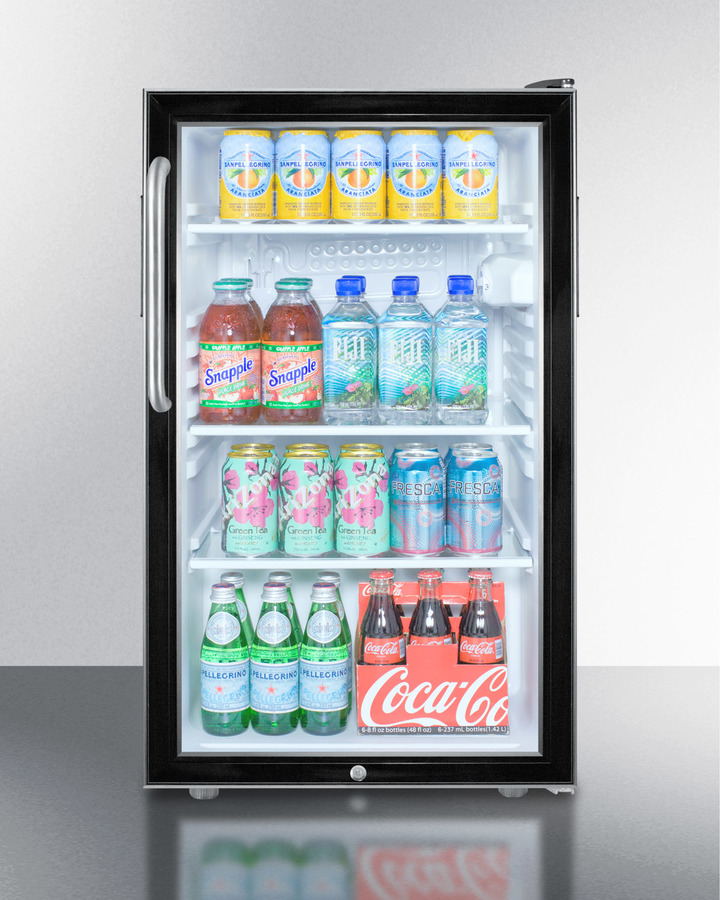20" Wide All-Refrigerator SCR500BL7TB