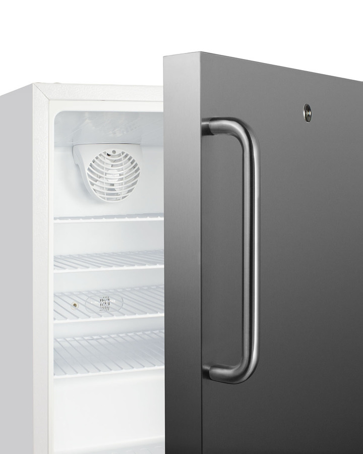 21" Wide Built-In Commercial All-Refrigerator, ADA Compliant SCR504SSTBADA