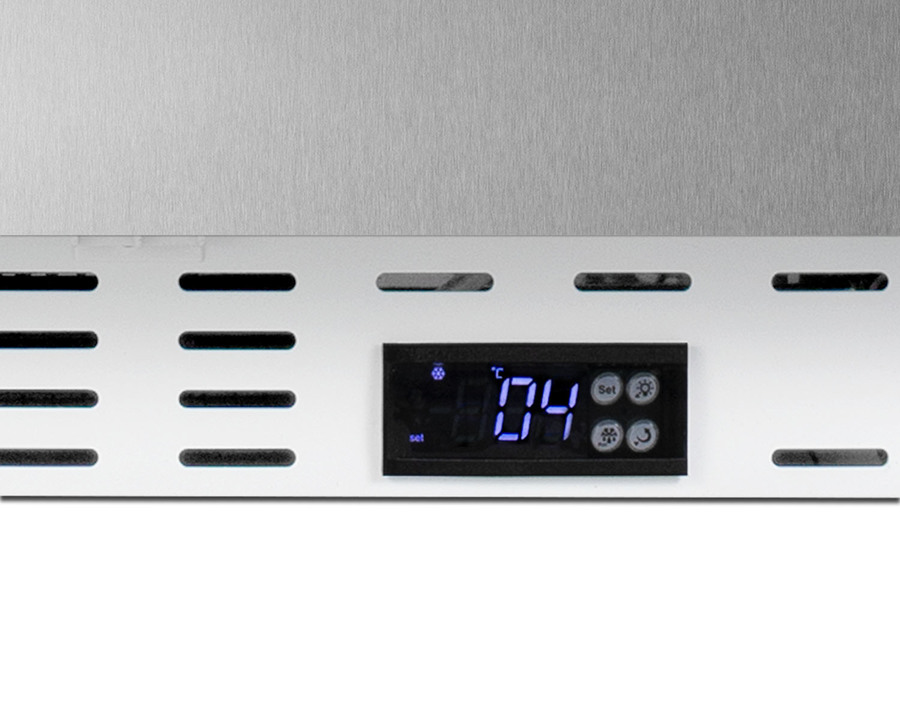 21" Wide Built-In Commercial All-Refrigerator, ADA Compliant SCR504SSTBADA