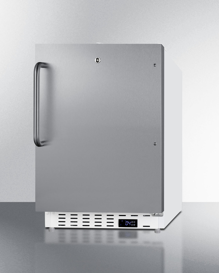 21" Wide Built-In Commercial All-Refrigerator, ADA Compliant SCR504SSTBADA
