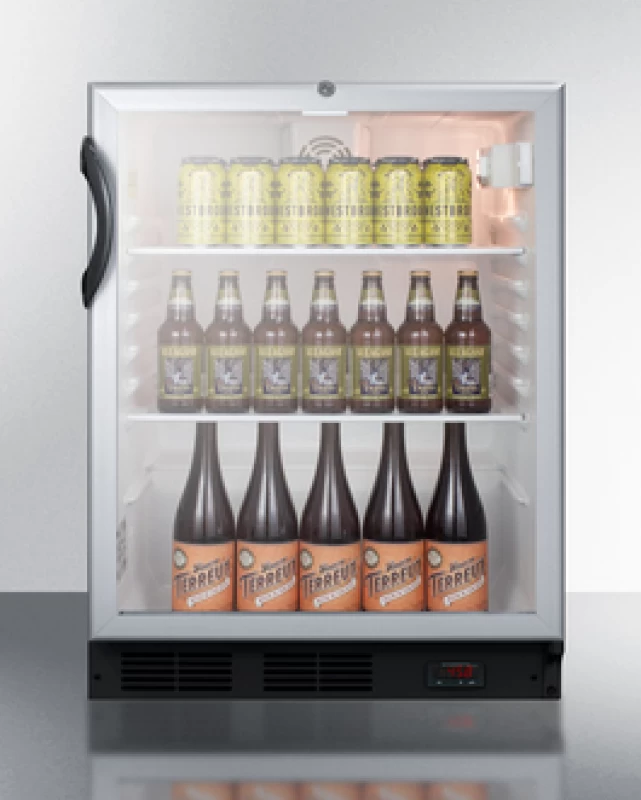 24" Wide Built-In Craftr Beer Pub Cellar SCR600BGLBIDTPUBADA