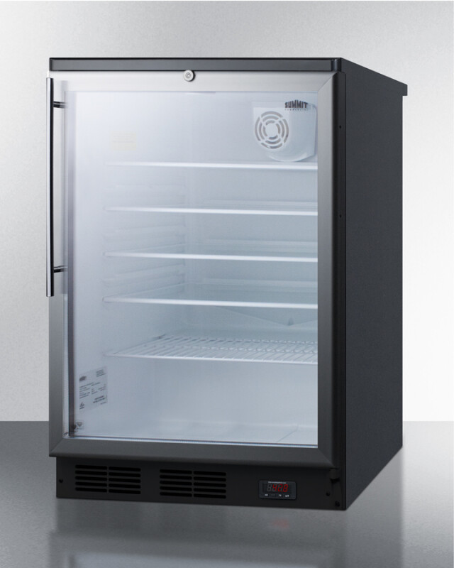 24" Wide Built-In Craft Beer Pub Cellar SCR600BGLBIDTPUBHV
