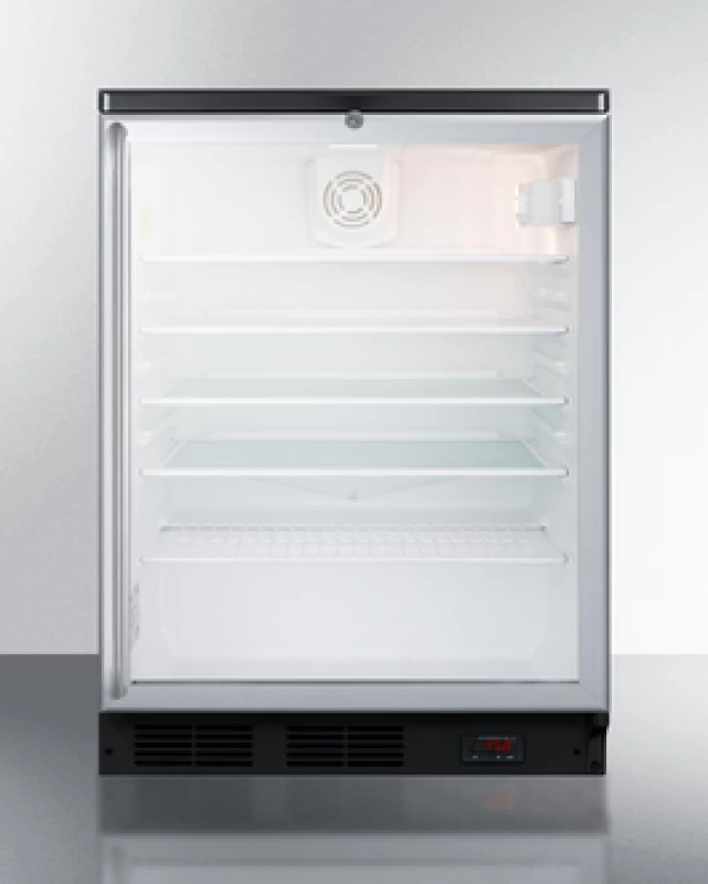 24" Wide Built-In Craft Beer Pub Cellar SCR600BGLBIDTPUBSH