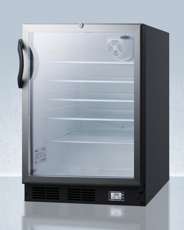 24" Wide Built-In All-Refrigerator, ADA Compliant SCR600BGLBINZADA