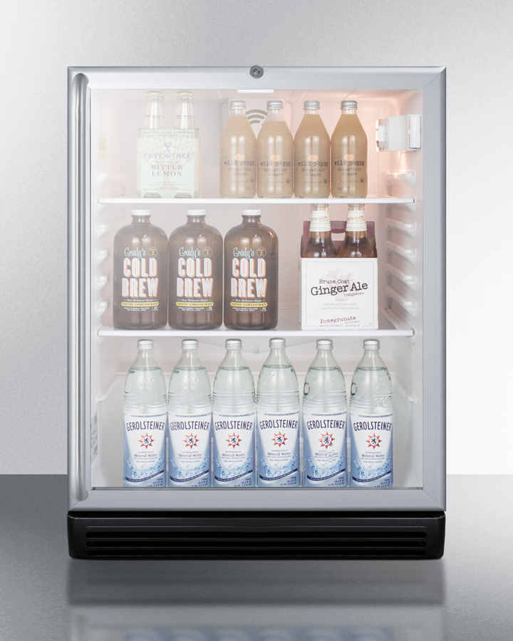 24" Wide Built-In Beverage Center, ADA Compliant SCR600BGLBISHADA