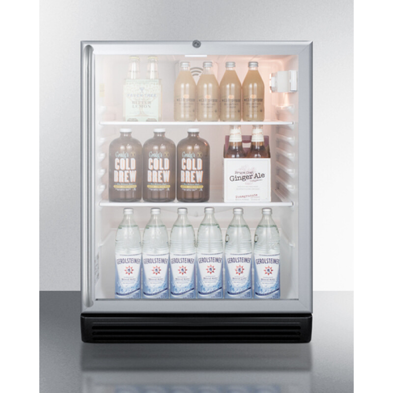 24" Wide Built-In Beverage Center, ADA Compliant SCR600BGLBISHADA