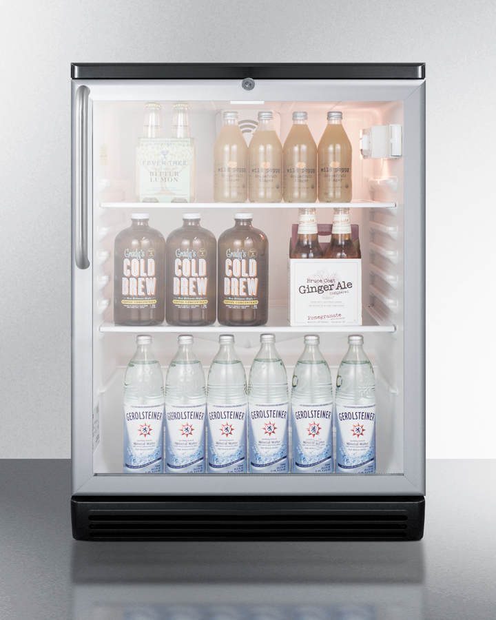 24" Wide Built-In Beverage Center SCR600BGLBITB