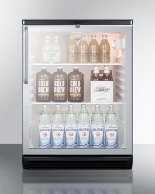 24" Wide Built-In Beverage Center SCR600BGLBITB