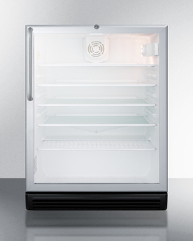 24" Wide Built-In Beverage Center SCR600BGLCSS
