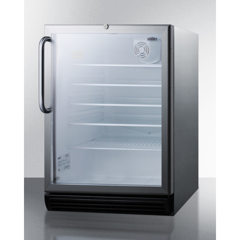 24" Wide Built-In Beverage Center SCR600BGLCSS