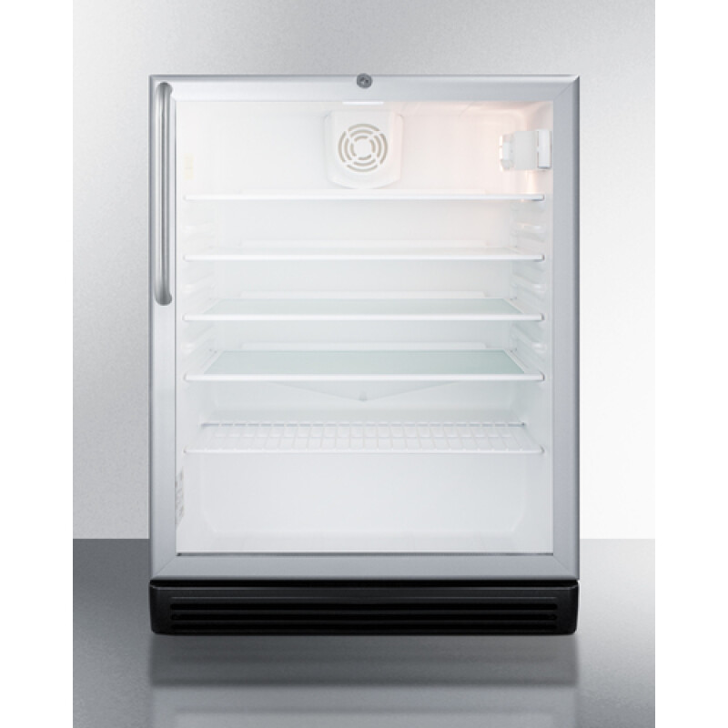 24" Wide Built-In Beverage Center, ADA Compliant SCR600BGLCSSADA