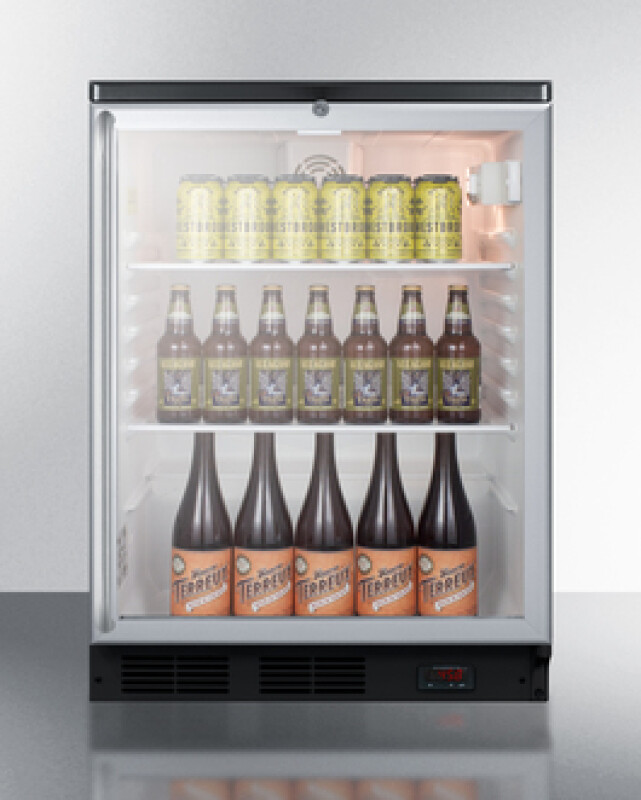 24" Wide Craft Beer Pub Cellar SCR600BGLDTPUBSH