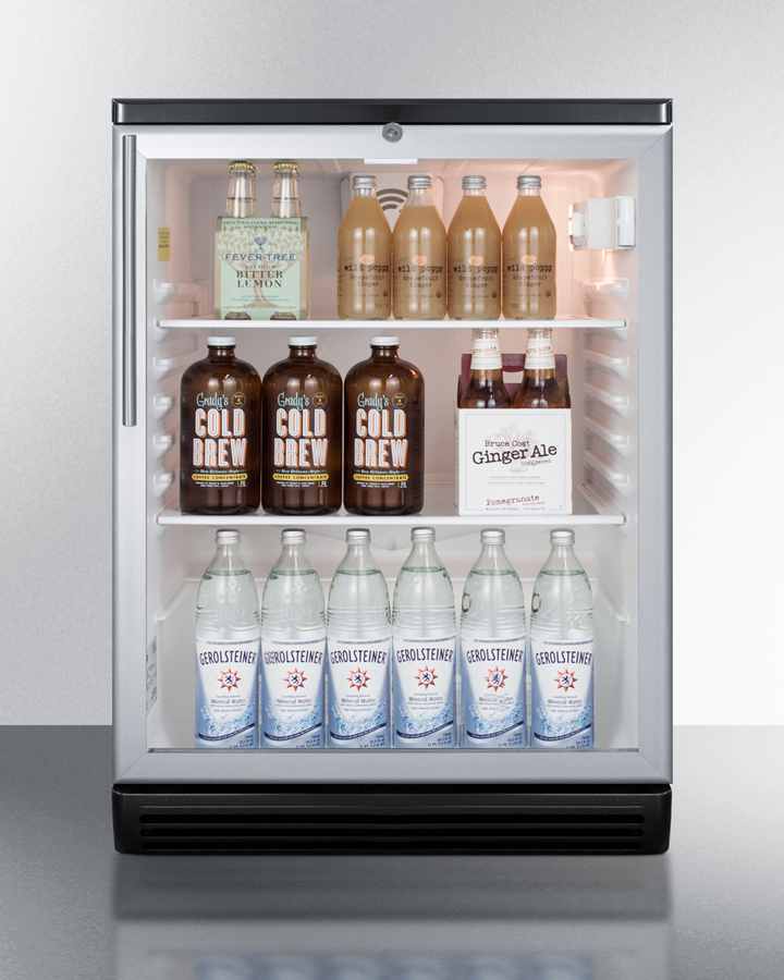 24" Wide Beverage Center SCR600BGLHV