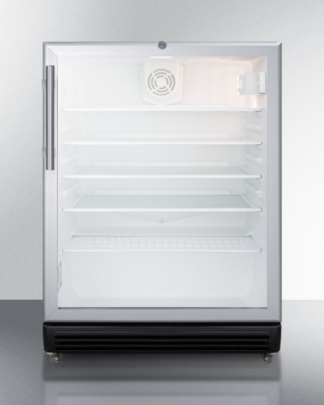 24" Wide Beverage Center SCR600BGLMBL
