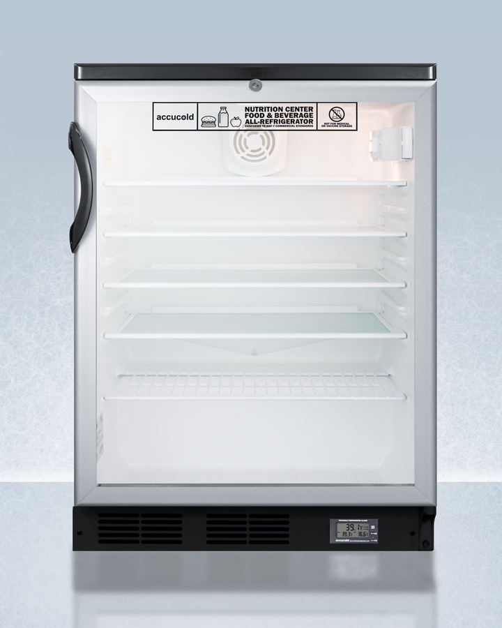 24" Wide All-Refrigerator SCR600BGLNZ