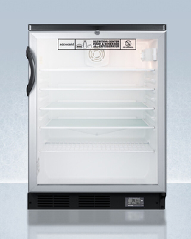 24" Wide All-Refrigerator SCR600BGLNZ