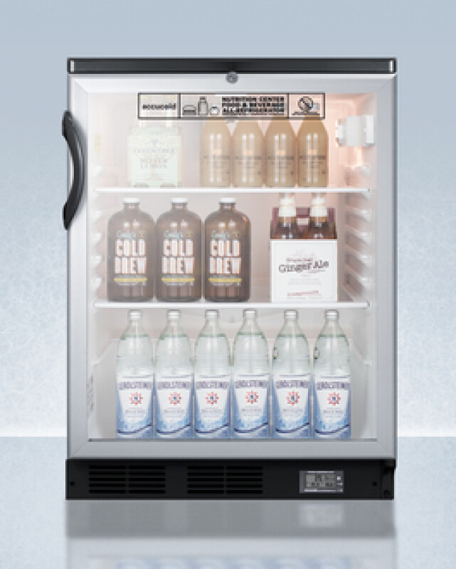 24" Wide All-Refrigerator SCR600BGLNZ