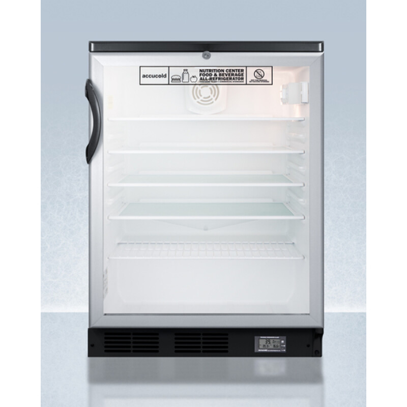 24" Wide All-Refrigerator SCR600BGLNZ
