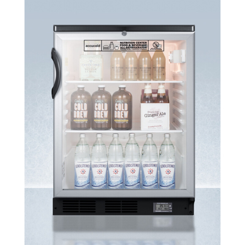 24" Wide All-Refrigerator SCR600BGLNZ