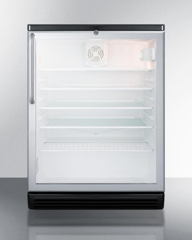 24" Wide Beverage Center SCR600BGLTB