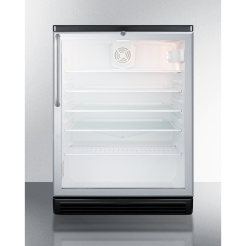 24" Wide Beverage Center SCR600BGLTB
