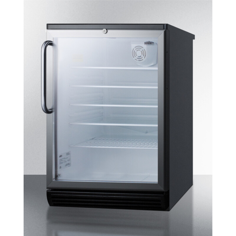 24" Wide Beverage Center SCR600BGLTB